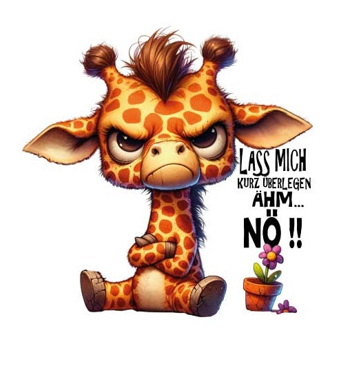 Motiv " Giraffo die Giraffe Nö " ArtNr.: TBKN